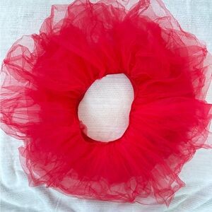 Red Tutu Skirt for Kids